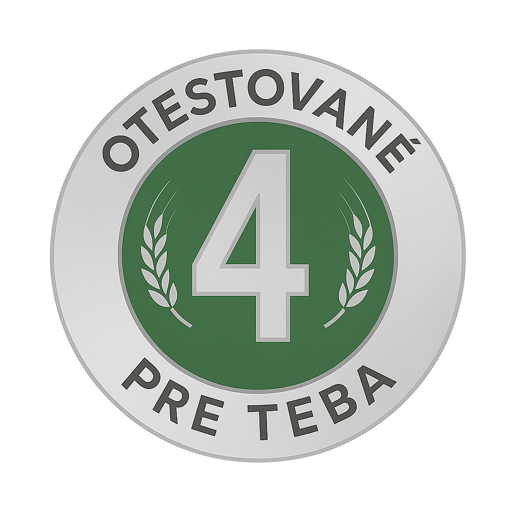Otestované pre teba - 4. miesto