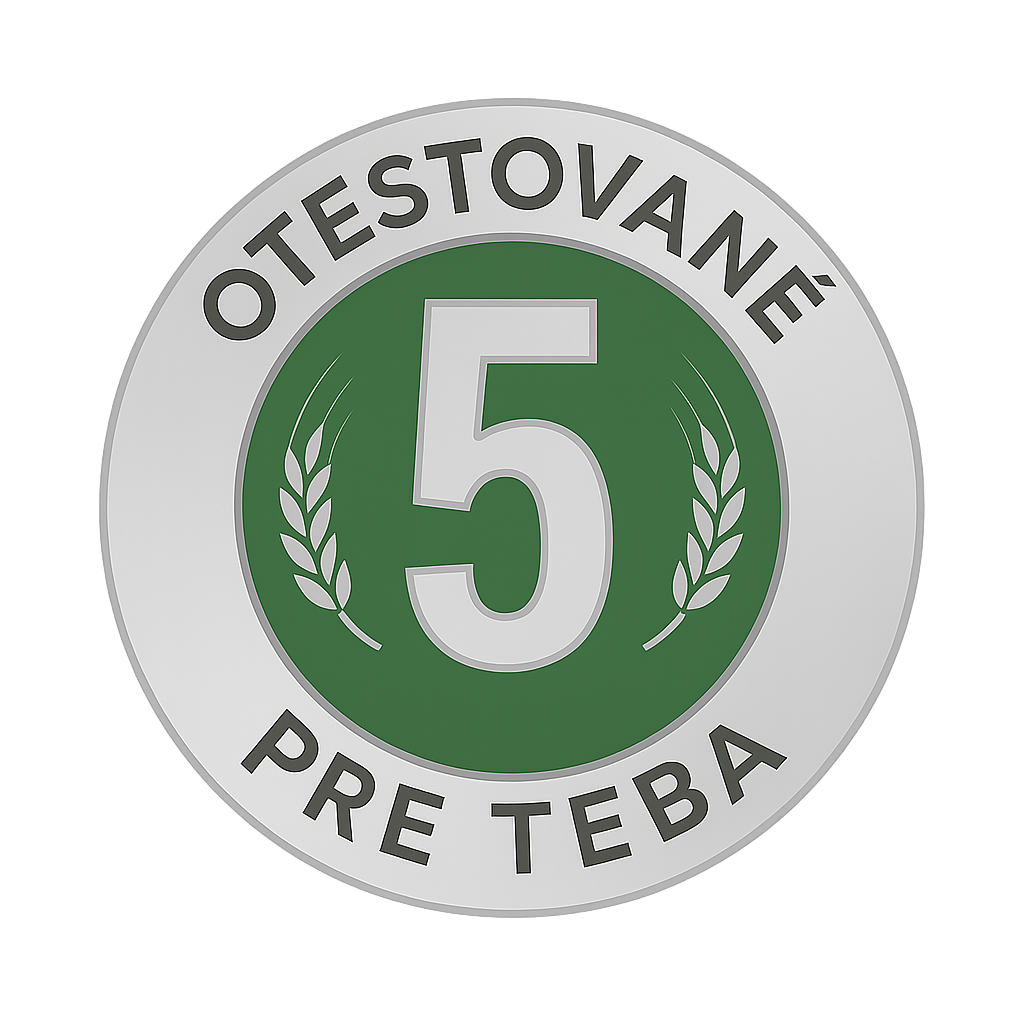 Otestované pre teba - 5. miesto